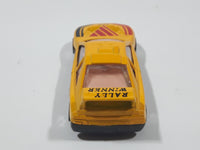 Unknown Brand Rally Winner 405 Yellow Die Cast Toy Car Vehicle