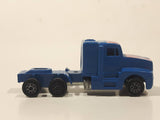 Vintage Novacar 108 Kenworth Semi Truck U.S.A. Flag Blue Plastic Die Cast Toy Car Vehicle