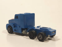 Vintage Novacar 108 Kenworth Semi Truck U.S.A. Flag Blue Plastic Die Cast Toy Car Vehicle