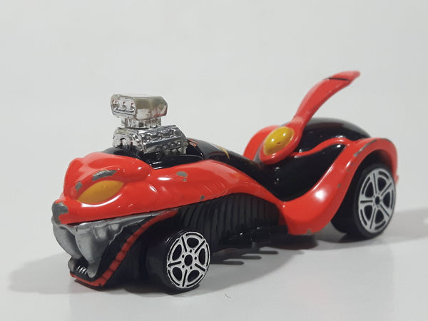 2001 Hasbro Disney Pixar Aladdin Jafar Orange Die Cast Toy Car Vehicle