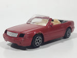 Burago Mercedes 300 SL Red 1/43 Scale Die Cast Toy Car Vehicle Missing Headlights