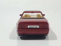 Burago Mercedes 300 SL Red 1/43 Scale Die Cast Toy Car Vehicle Missing Headlights