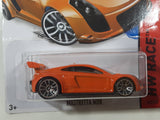 2014 Hot Wheels Mastretta MXR Orange Die Cast Toy Car Vehicle New in Package