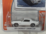 2015 Greenlight Collectibles GL Muscle 1970 Chevrolet Camaro Z/28 White Die Cast Toy Car Vehicle New in Package