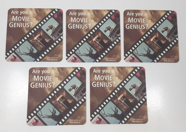 Guinness Are you a Movie Genius? Paper Beverage Drink Coaster Set of 5