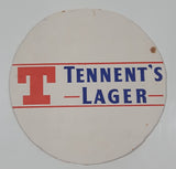 Tennent's Lager Round Paper Beverage Drink Coaster