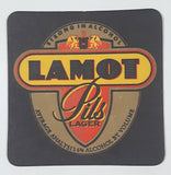 Lamot Pils Lager Strong In Alcohol Average Analysis 6% Alcohol By Volume Paper Beverage Drink Coaster