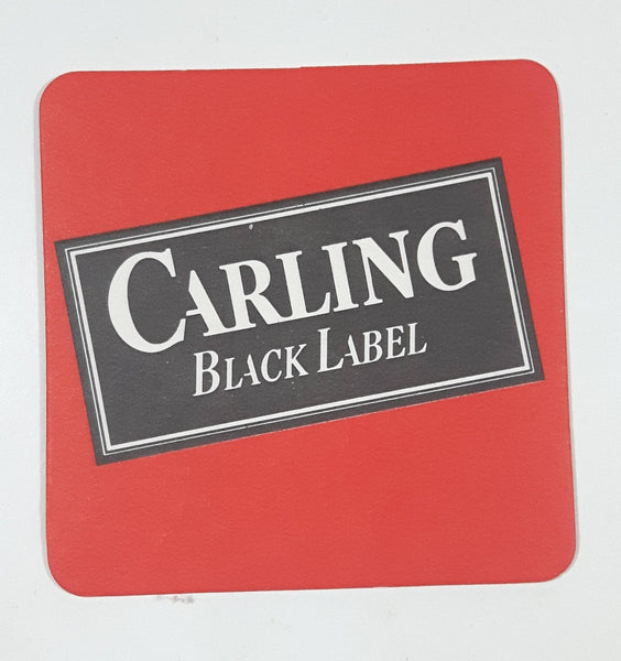 Carling Black Label "I Bet he doesn't drink Carling Black Label" Paper Beverage Drink Coaster