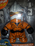 2009 Microsoft Halo Odd Pods Pop-Off Mix-Up Spartan Soldier Hayabusa 4 1/2" Tall Toy Figure New in Box