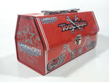 2005 Discovery Communications American Chopper Custom Motorcycles Tool Bike Tin Metal Lunch Box with Wrench Handle