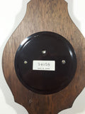 Vintage Tradition Brand Thermometer Barometer Wood Cased Banjo Style Weather Station 54058 Made in Japan