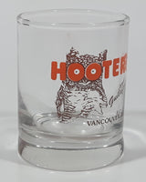Hooters Guildford Vancouver B.C. 2 1/2" Tall Clear Shot Glass Shooter