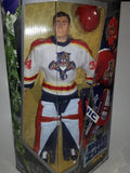 1998 Playmates NHL Pro Zone Collectors Series Florida Panthers #34 Goalie John Vanbiesbrouck 12" Tall Toy Figure New in Box