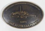 Vintage Westcoast Transmission Company Limited Pine River Gas Plant Safety Metal Belt Buckle