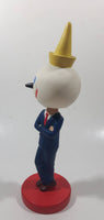 Jack In The Box Restaurants Jack Mascot 8 1/4" Tall Bobble Head Toy Figure