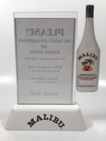 Malibu Caribbean Rum with Coconut Flavoured Liqour Plastic Table Top Advertising Sign