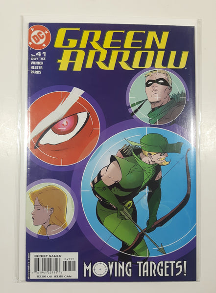 2004 DC Comics Green Arrow #41 Moving Targets! Comic Book On Board in Bag