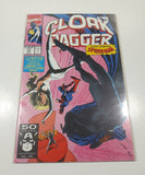 1991 Marvel Comics Cloak and Dagger Guest Starring Spider-Man #17 Comic Book On Board in Bag