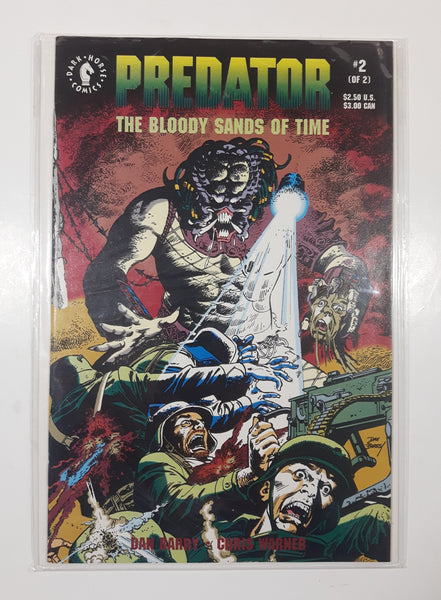 1992 Dark Horse Comics Predator The Bloody Sands Of Time #2 of 2 Comic Book On Board in Bag