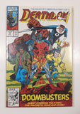 1991 Marvel Comics The Souls of Cyber-Folk Part 4 of 4 Deathlok #5 Doombusters Comic Book On Board in Bag