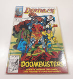 1991 Marvel Comics The Souls of Cyber-Folk Part 4 of 4 Deathlok #5 Doombusters Comic Book On Board in Bag