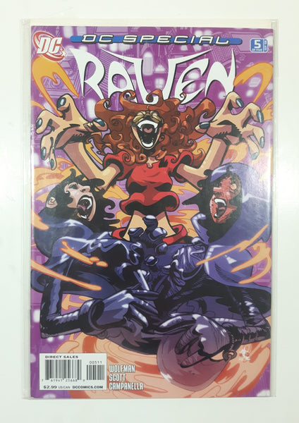 2008 DC Comics DC Special Raven #5 of 5 Comic Book On Board in Bag