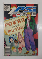 1988 Marvel Comics New Universe PSI Force #26 Power For The Preying Comic Book On Board in Bag