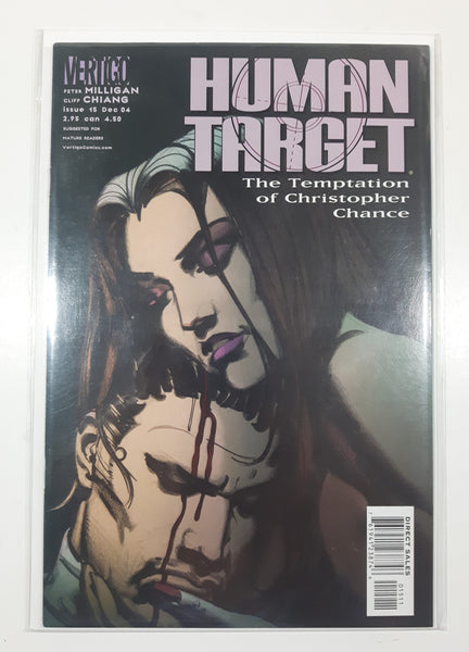 2004 DC Vertigo Comics Human Target #15 The Temptation of Christopher Chance Comic Book On Board in Bag