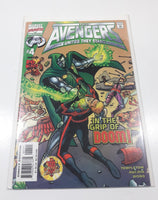 2000 Marvel Comics Animated Fox Kids The Avengers United They Stand #4 In The Grip Of Doom! Comic Book On Board in Bag