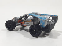 2014 Hot Wheels Off-Road Team Hot Wheels Corkscrew Buggy Silver Die Cast Toy Car Vehicle