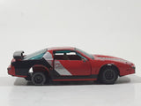 Vintage 1982 Kidco Lock-Ups Firebird Turbo Red Die Cast Toy Car Vehicle Missing 2 Tires