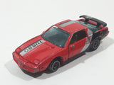 Vintage 1982 Kidco Lock-Ups Firebird Turbo Red Die Cast Toy Car Vehicle Missing 2 Tires