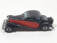 1981 Hot Wheels '37 Bugatti Black Red Die Cast Toy Classic Luxury Car Vehicle Missing a Headlight