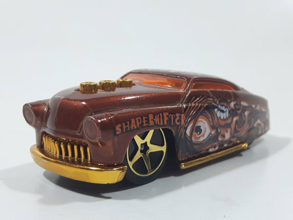2006 Hot Wheels Highway Horror '49 Merc (HardNoze) Metalflake Copper Die Cast Toy Car Hot Rod Vehicle