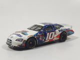 2005 Hot Wheels Special Edition Disney Pixar Cars #10 Valvoline Scott Riggs Dodge Charger White Die Cast Toy NASCAR Race Car Vehicle