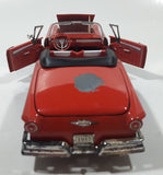 Arko 1957 Ford Skyliner Convertible Red 1/32 Scale Die Cast Toy Car Vehicle with Opening Doors and Hood