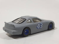 1998 Hot Wheels Pro Racing NASCAR #43 Bobby Hamilton STP Flat Grey Die Cast Toy Race Car Vehicle
