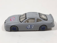 1998 Hot Wheels Pro Racing NASCAR #43 Bobby Hamilton STP Flat Grey Die Cast Toy Race Car Vehicle