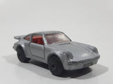 Vintage 1978 Lesney Matchbox Superfast No. 3 Porsche Turbo Silver Grey Die Cast Toy Car Vehicle with Opening Doors