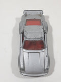 Vintage 1978 Lesney Matchbox Superfast No. 3 Porsche Turbo Silver Grey Die Cast Toy Car Vehicle with Opening Doors