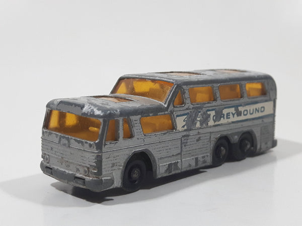 Vintage Lesney Matchbox Series No. 66 Greyhound Coach Bus Die Cast Toy Car Vehicle