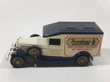 Lledo Days Gone 1936 Packard Delivery Van Hamley's The Finest Toyshop In The World Regent Street London Cream White Die Cast Toy Car Vehicle