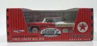 1997 Gearbox Pedal Car Company Limited Edition Series 12 Texaco 1955 Chevy Bel Air Chain Driven Pedal Car Red and White 1:43 Scale Die Cast Toy Car Vehicle New in Box