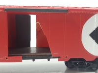 HO Scale CP Rail CP 202199 Box Car Red Plastic Train Car Vehicle Busted Side