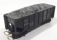Athearn HO Scale SP 47124 Southern Pacific 2-Bay Hopper Black Plastic Train Car Vehicle