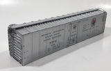 Athearn HO Scale NPM 546 Northern Pacific Railway LD Mechanical Reefer Silver Grey Plastic Train Car Vehicle SHELL ONLY