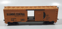 Tyco HO Scale Illinois Central IC 16470 Reefer Box Car Yellow Toy Train Car Vehicle