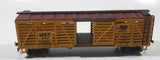 Tempo HO Scale MKT 502 The Katy Serves The Southwest Well Reefer Box Car Yellow Toy Train Car Vehicle