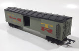 Tri-ang HO Scale Speedy Service TR 2703 Box Car Grey Toy Train Car Vehicle Missing Doors