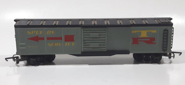 Tri-ang HO Scale Speedy Service TR 2703 Box Car Grey Toy Train Car Vehicle
